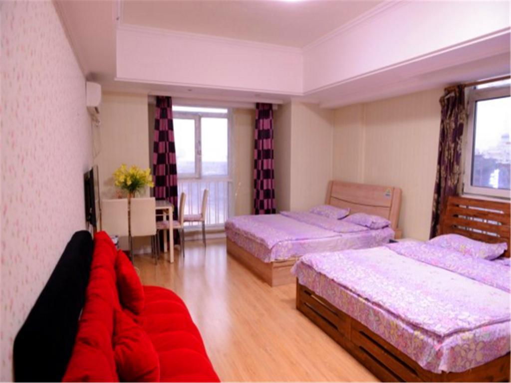 Green Express Apartment Harbin West Railway Station 하얼빈 객실 사진